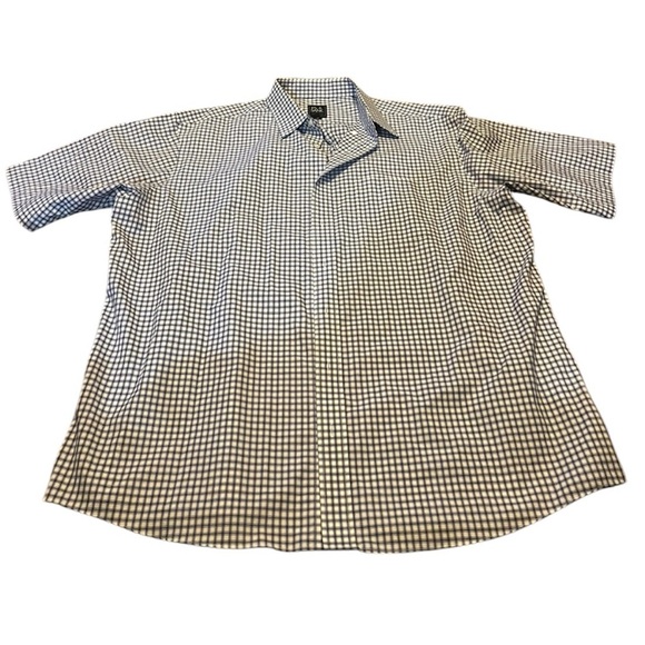 (3) JosABank “Traveler” Men’s size XXL long & short sleeve button up plaid shirt - Picture 5 of 7